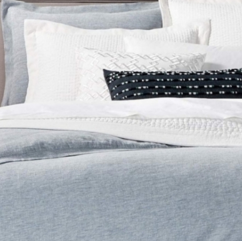 Hotel Collection Linen Duvet with Shams